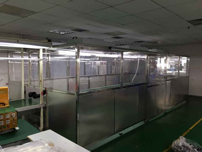 可拓展?jié)崈襞镉址Q為連體凈化棚或者可連接無(wú)塵棚，層流工作棚