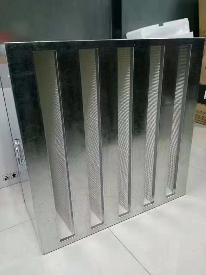 V型高效空氣過濾器又稱W型高效過濾器，箱式高效過濾器，W型V型組合式高效過濾器
